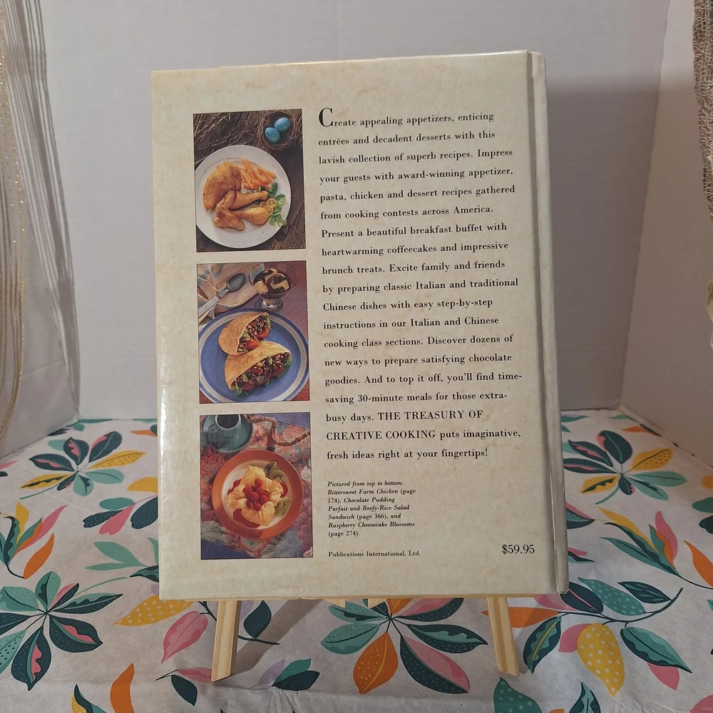 The Treasury of Creative Cooking Cookbook By The Editors Of Consumer Guide